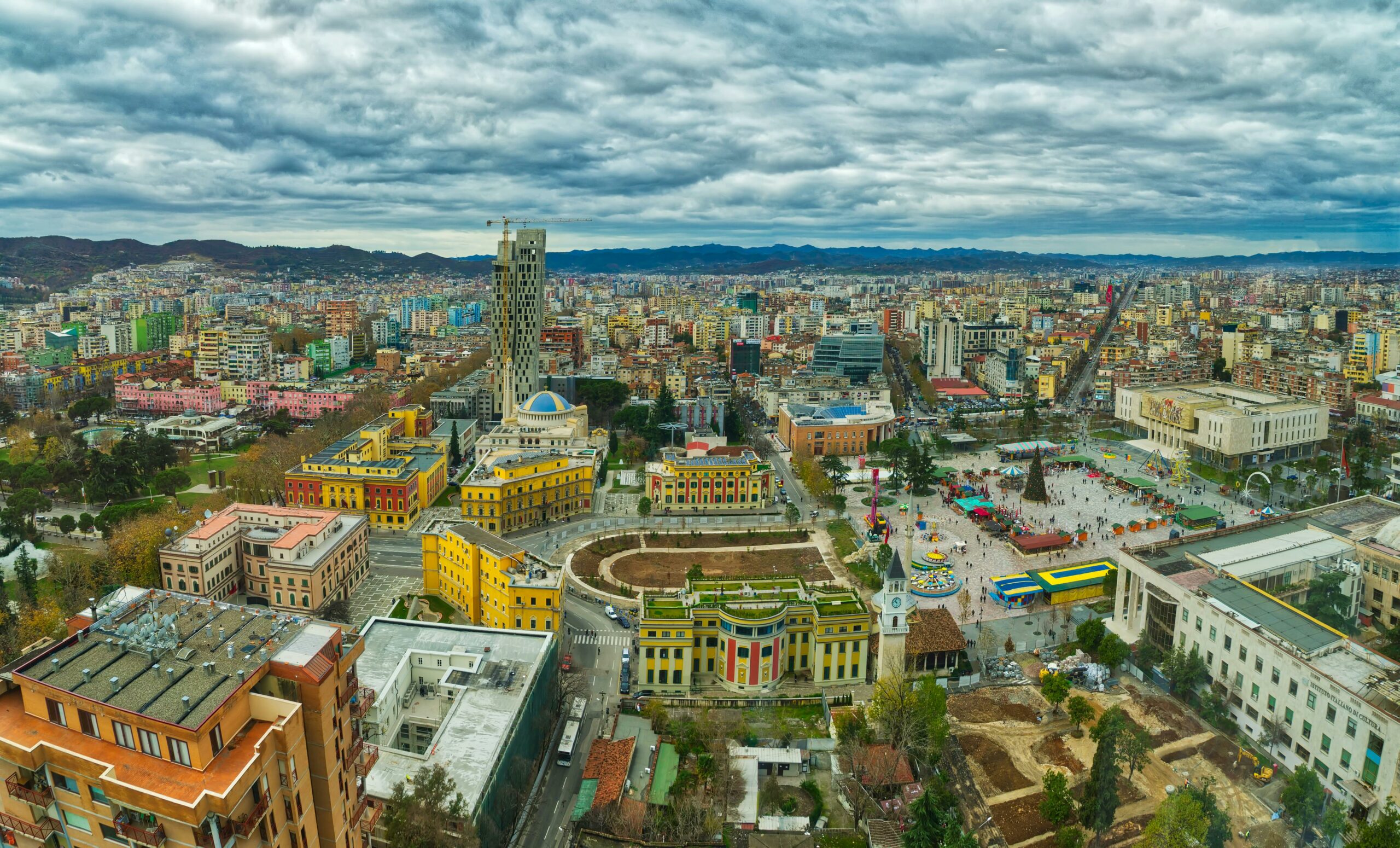 tirana albania city center